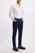 Dark Blue Denim with Navy Thread