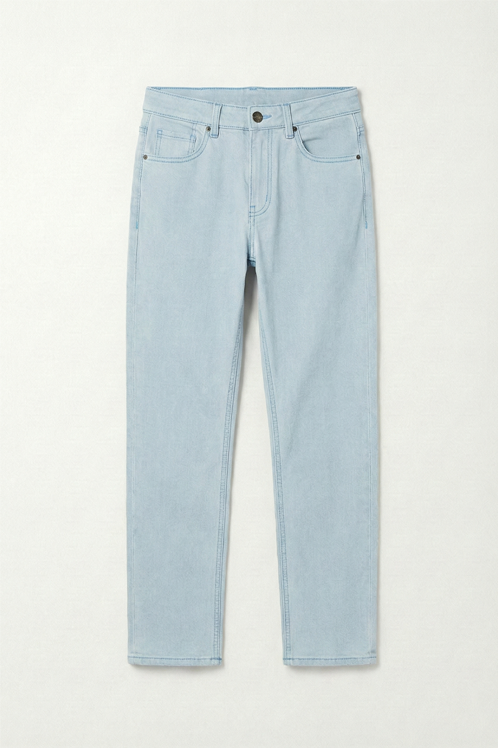 Ice Blue Denim with Light Blue Thread