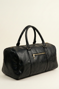 Black Vintage Duffle Bag