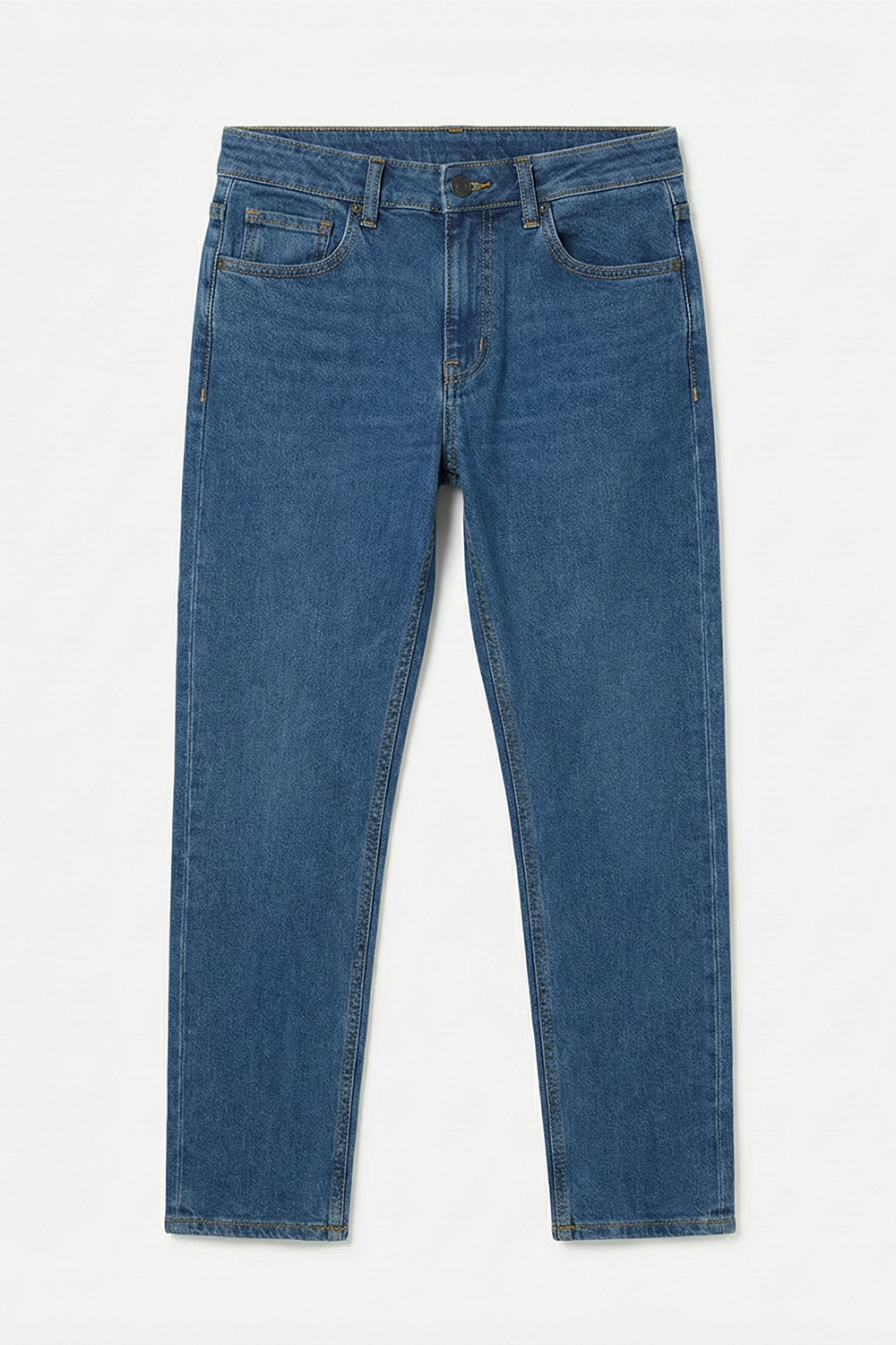 Light Blue Denim with Golden Thread