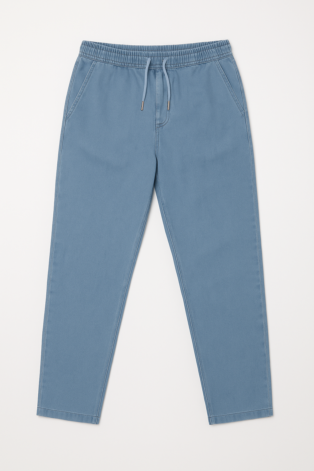 AO Light Blue Denim Joggers