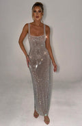 Petra Sparkly Cocktail Maxi Dress
