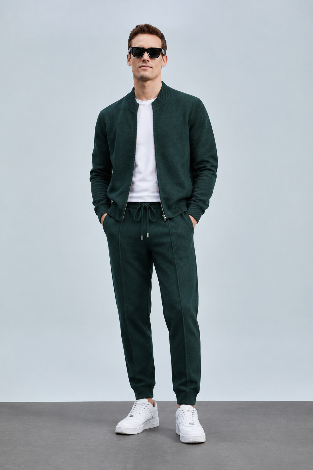 Merino Wool Green Set