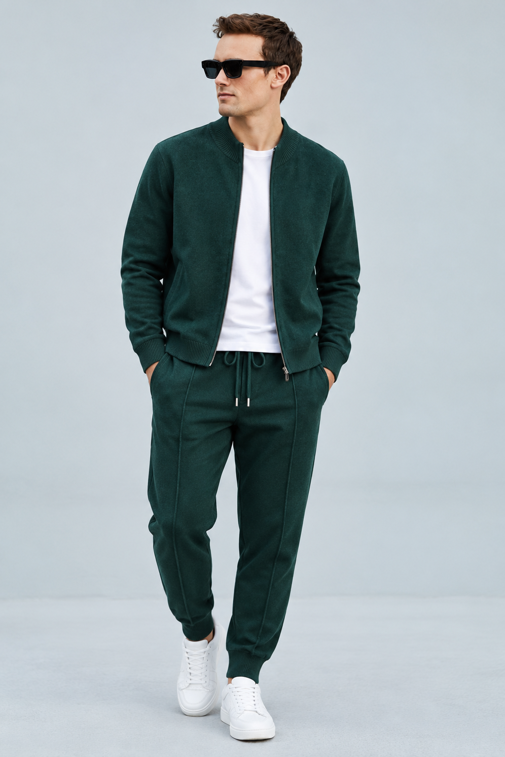Merino Wool Green Set