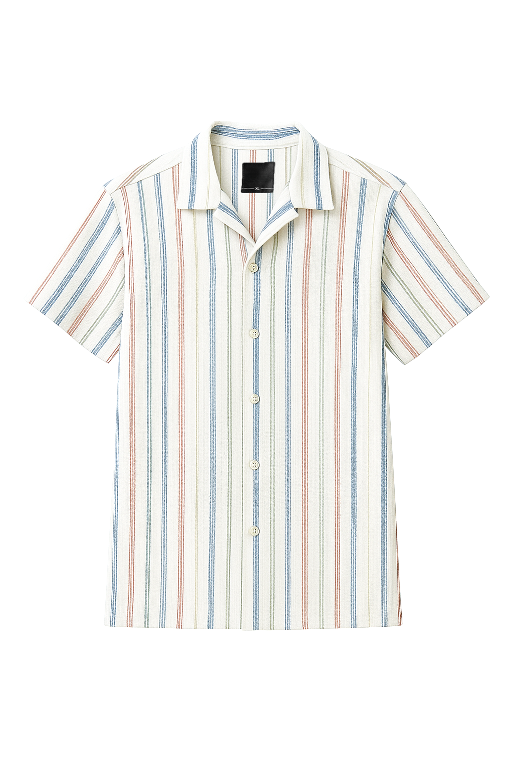 Space Dyed Cuban Collar Shirt