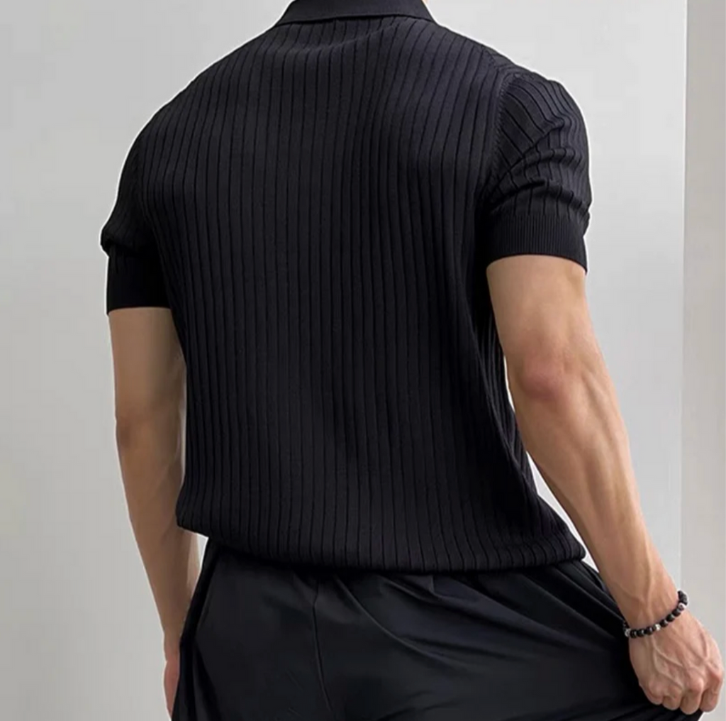 GIMCHEON KNITTED POLO SHIRT