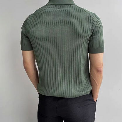 GIMCHEON KNITTED POLO SHIRT