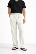 White Linen Pants