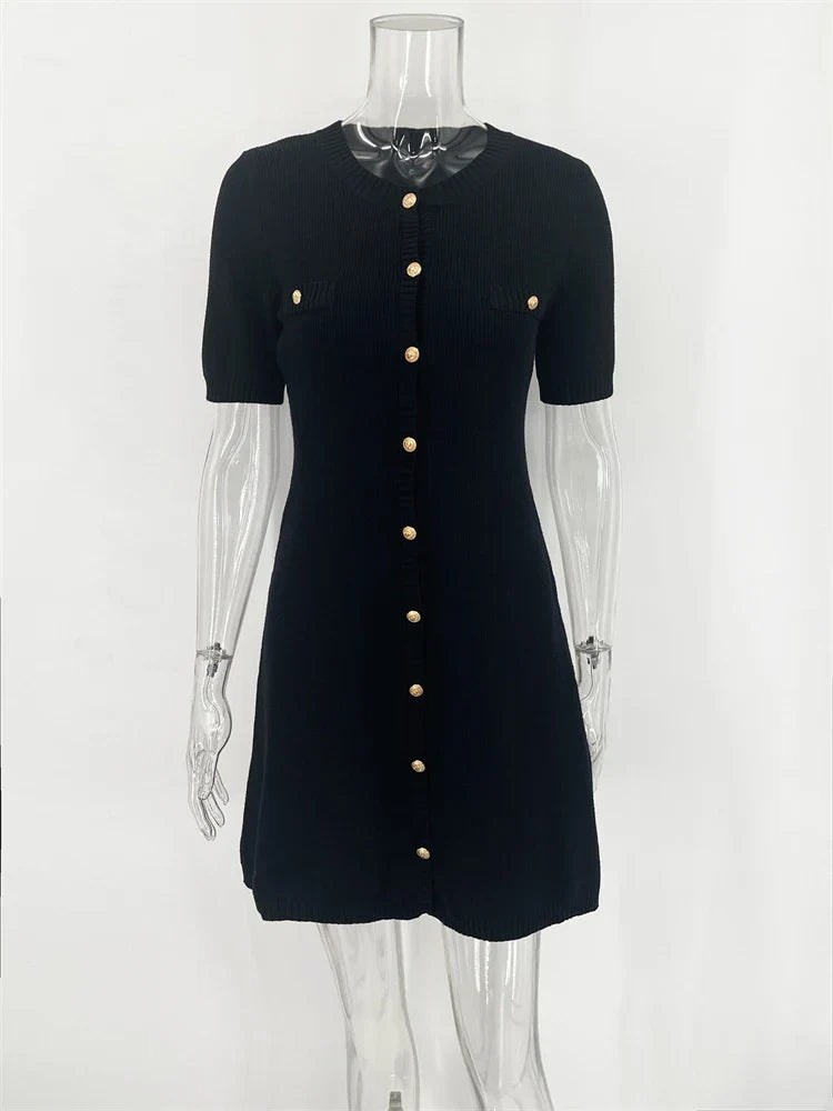 Mandi Knit Mini Dress