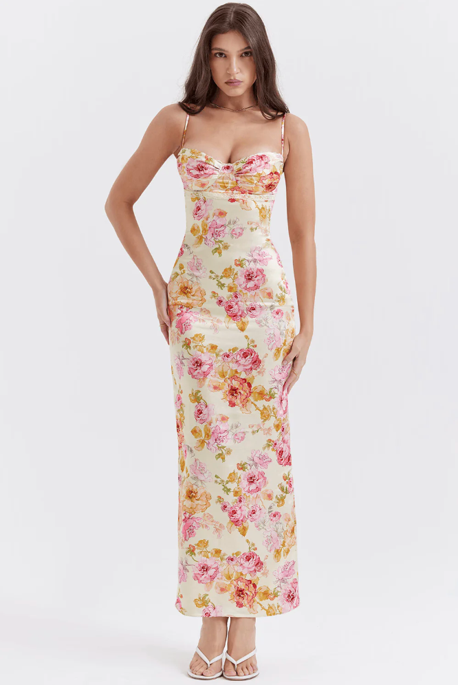 Karmina Floral Maxi Dress