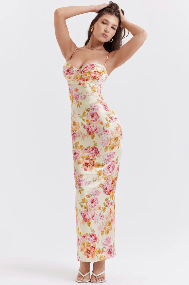 Karmina Floral Maxi Dress