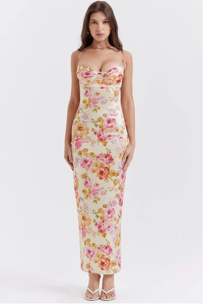 Karmina Floral Maxi Dress