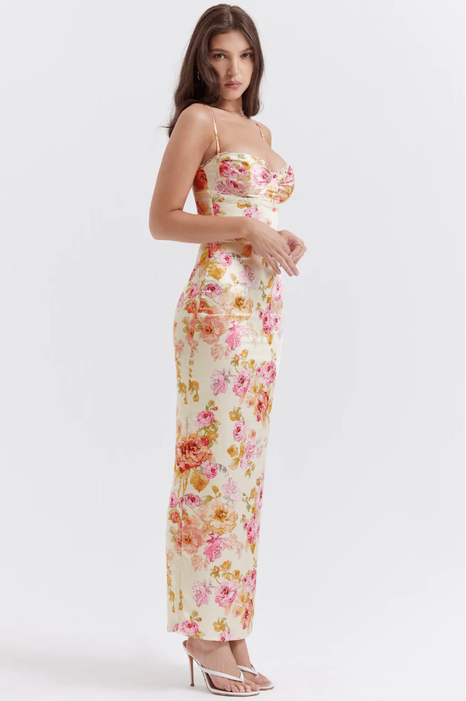Karmina Floral Maxi Dress