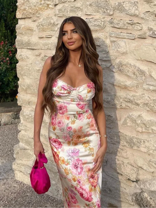 Karmina Floral Maxi Dress
