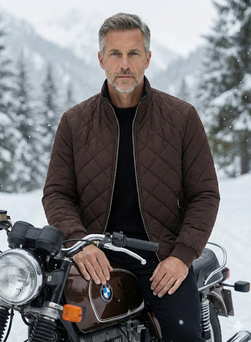 ST. MORITZ Quilted Winter Jacket