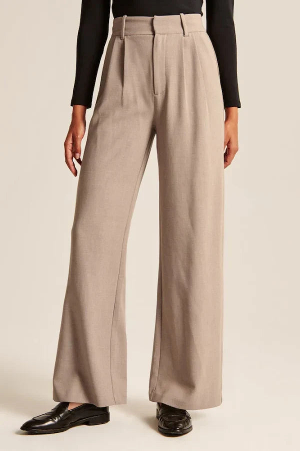 Lucia Sand Tailored Pants Women