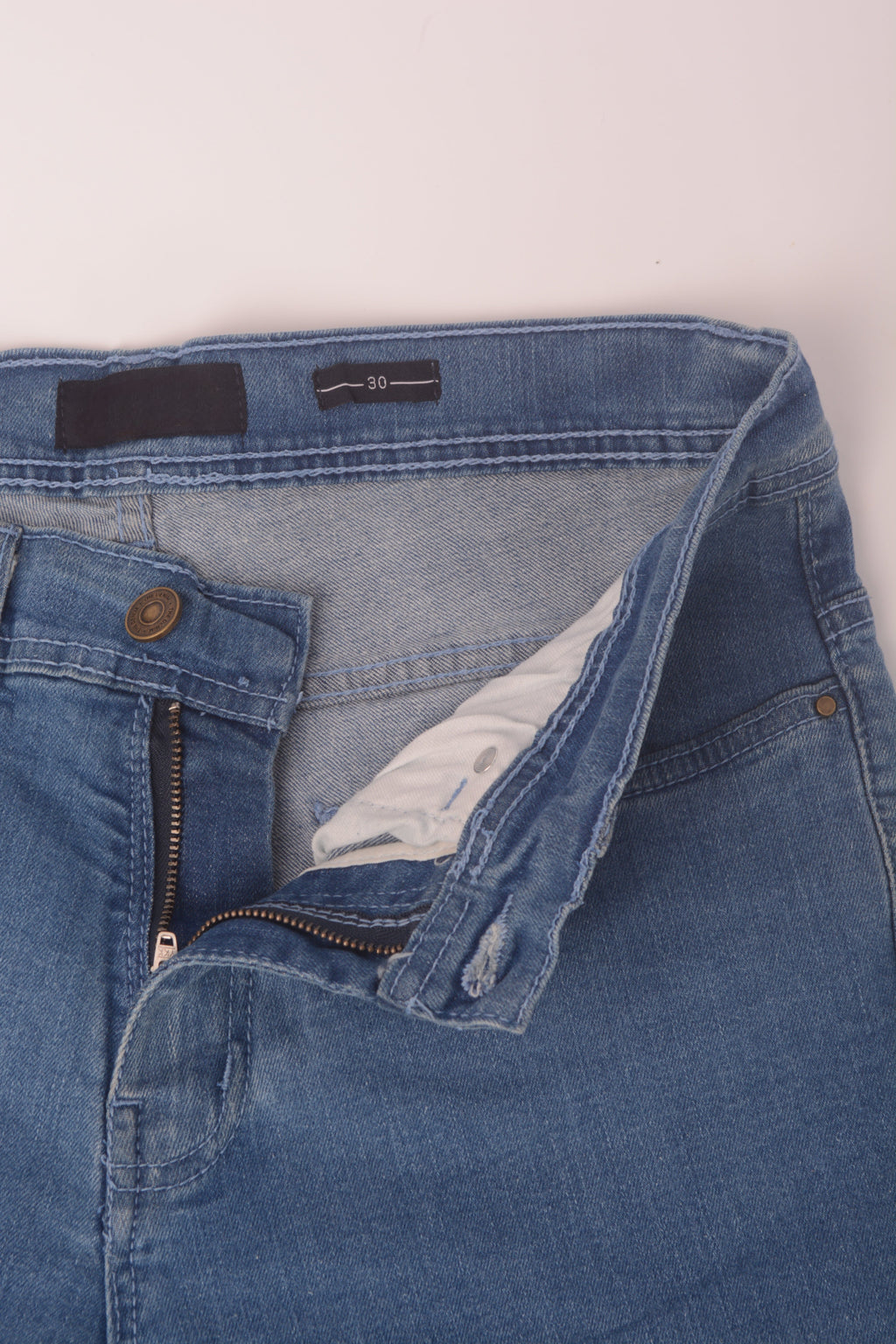 Light Blue Denim with Light Blue Thread