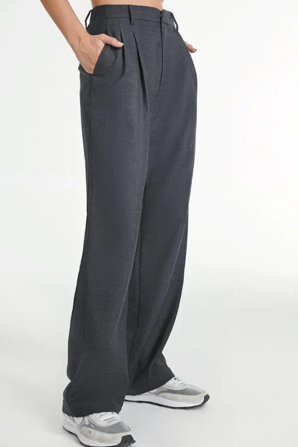 Lucia Charcoal Tailored Pants Women