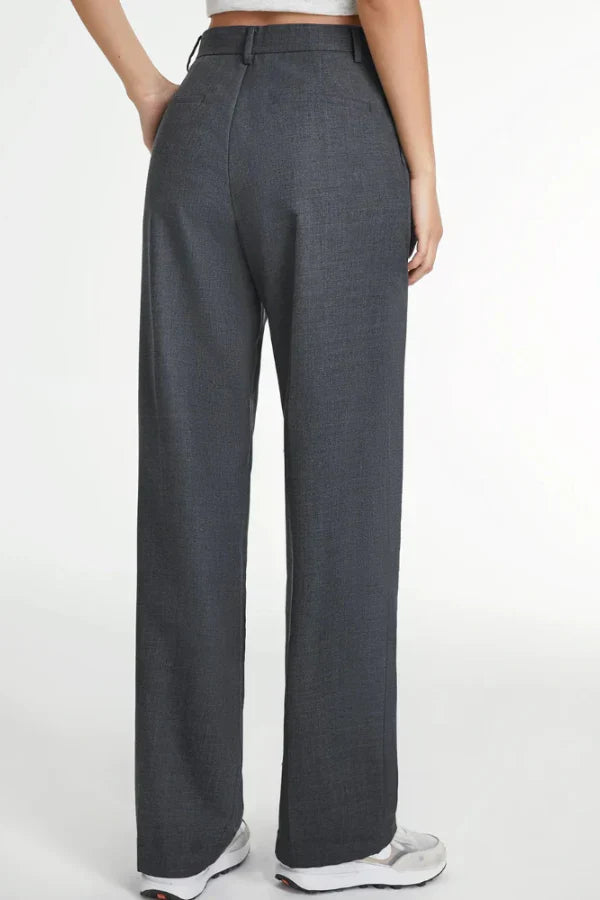 Lucia Charcoal Tailored Pants Women