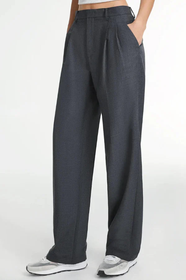 Lucia Charcoal Tailored Pants Women