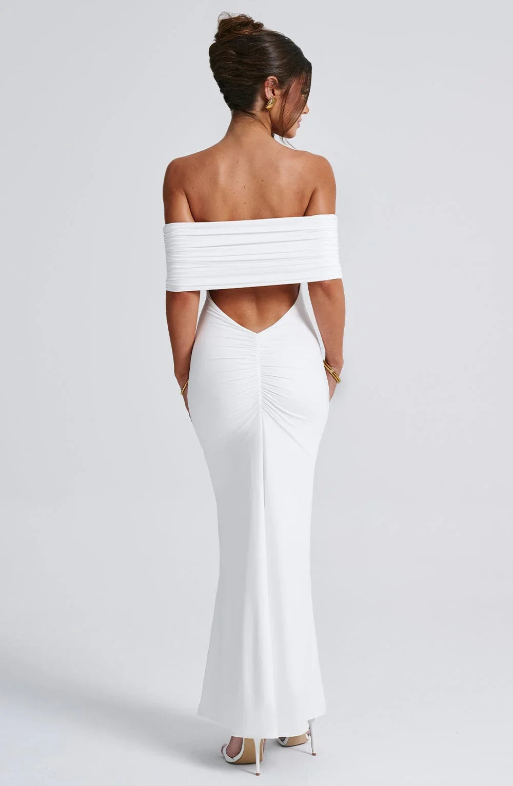 Ivy Off-Shoulder Maxi Dress