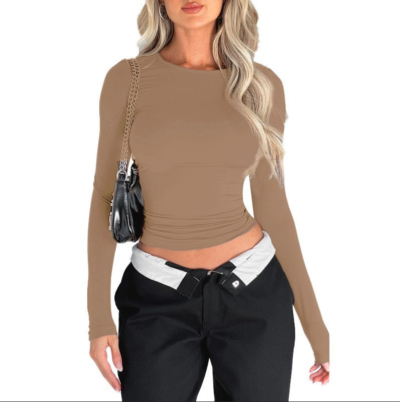 Zara Fitted Long Sleeve Top