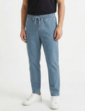 AO Light Blue Denim Joggers