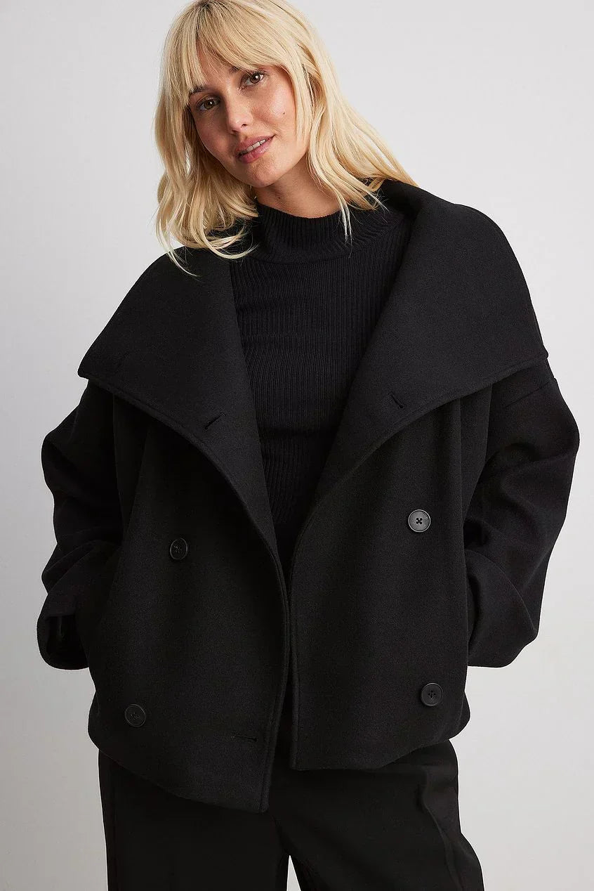 Auriressa Double-Breasted Coat