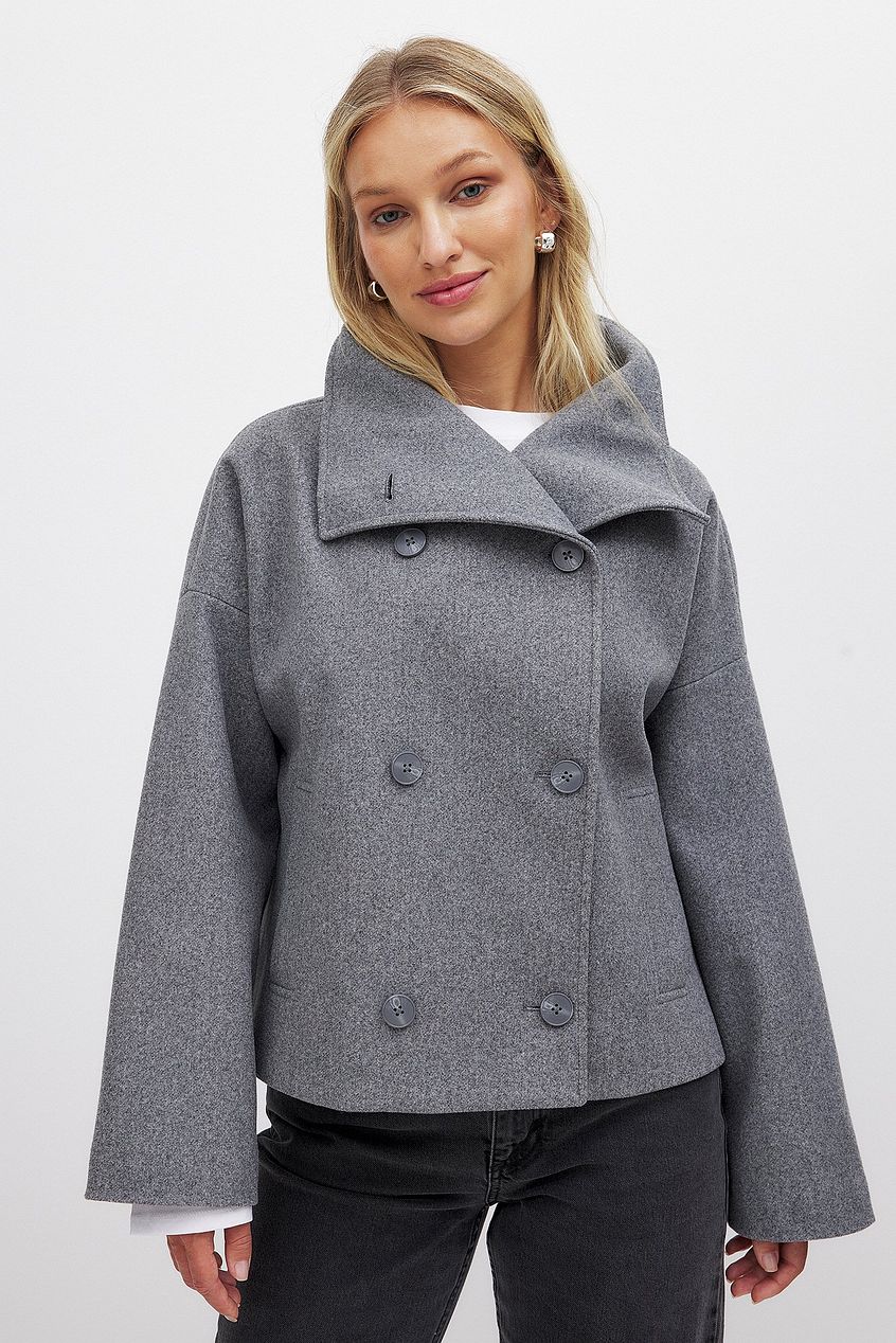 Auriressa Double-Breasted Coat