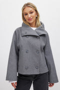 Auriressa Double-Breasted Coat