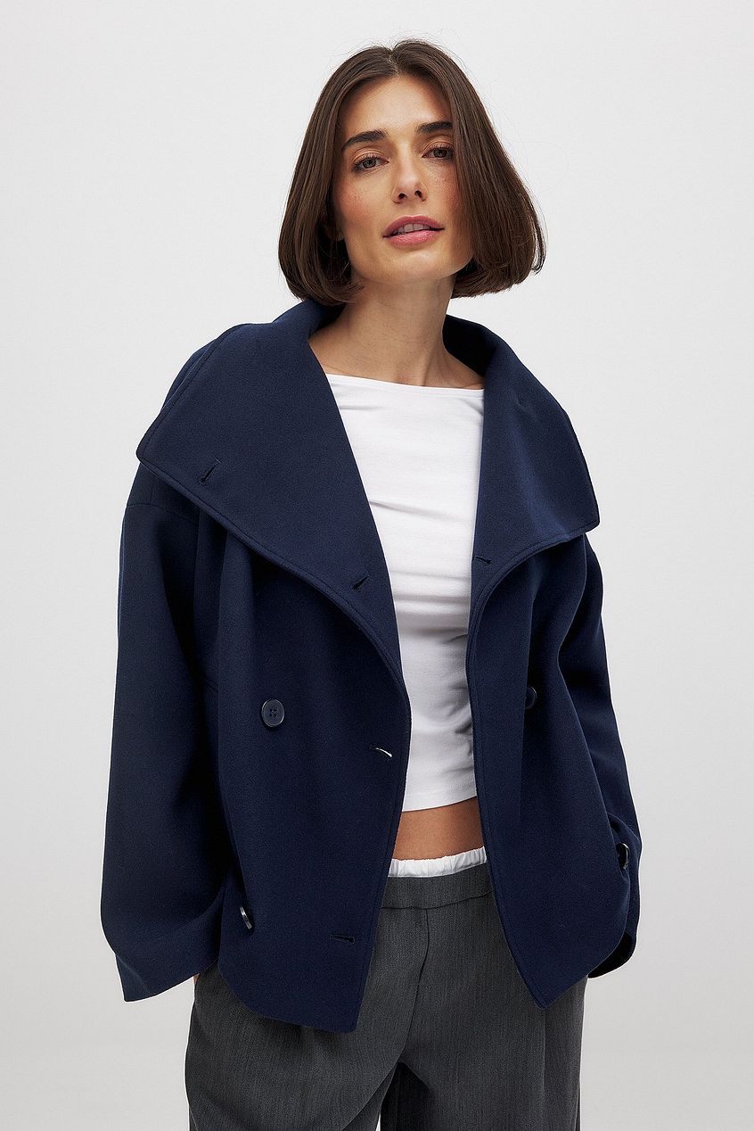 Auriressa Double-Breasted Coat