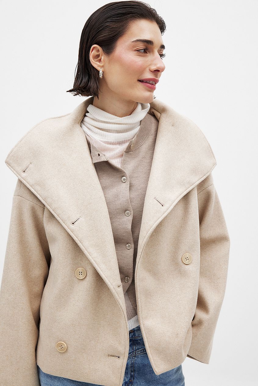 Auriressa Double-Breasted Coat