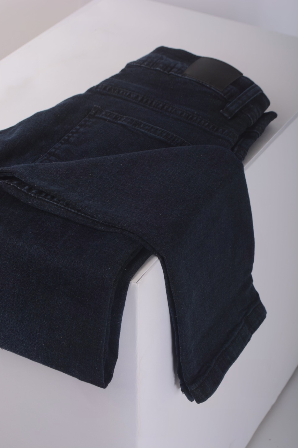 Dark Blue Denim with Navy Thread