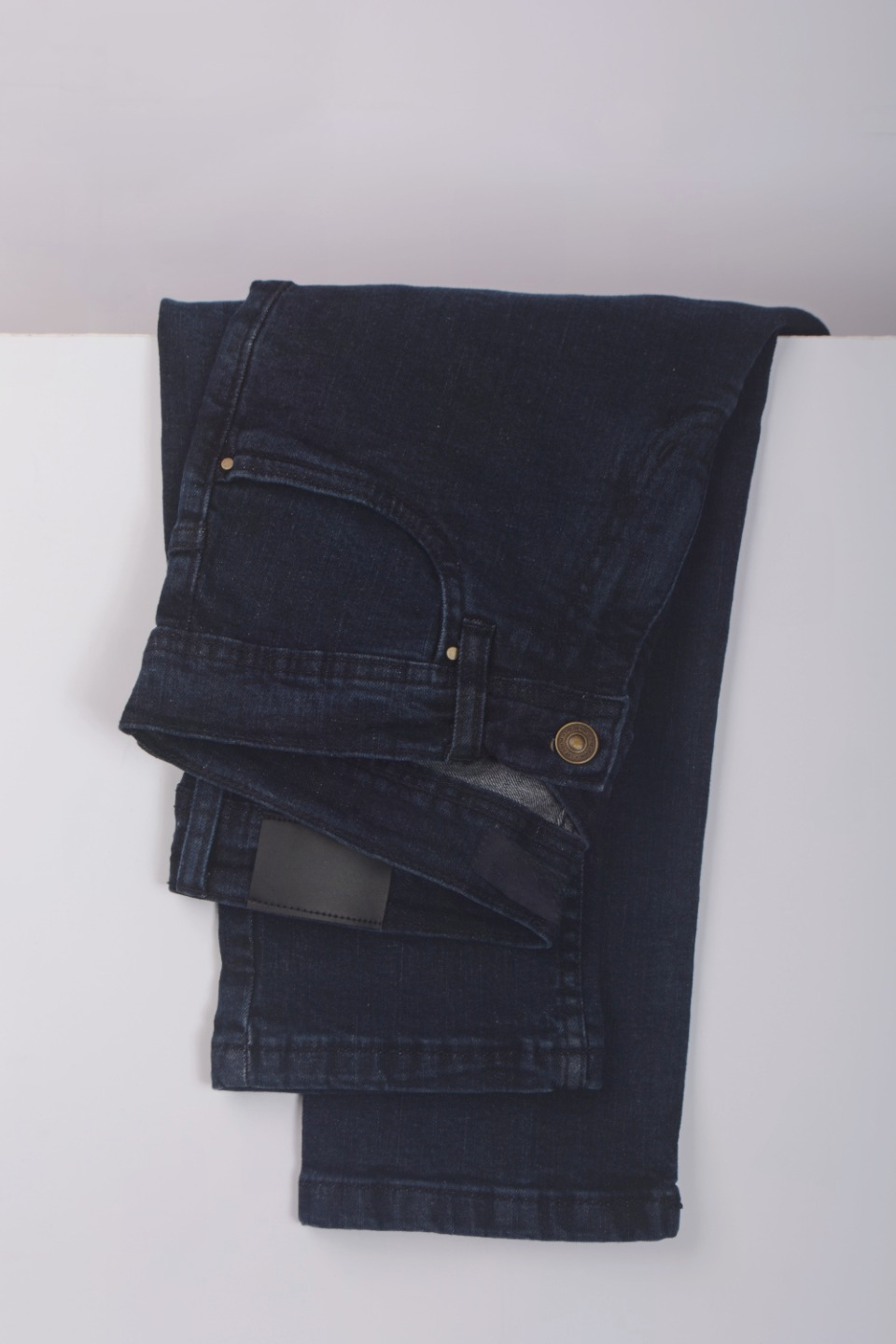 Dark Blue Denim with Navy Thread