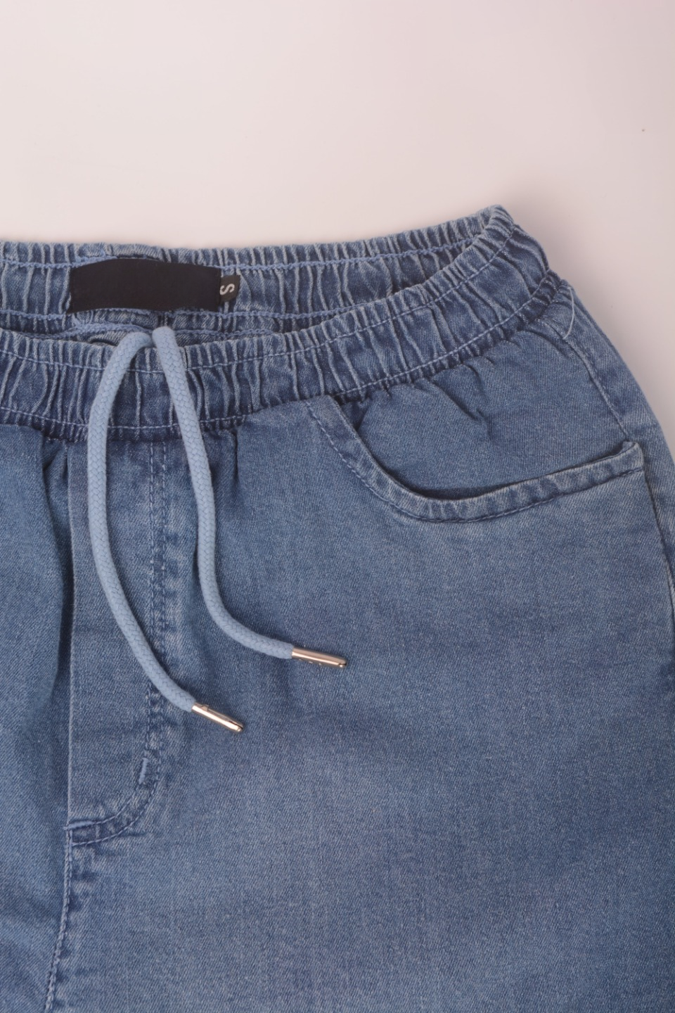 AO Light Blue Denim Joggers