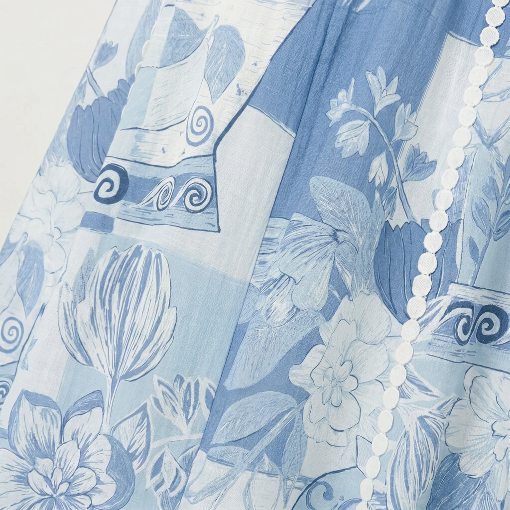 Phoebe Patchwork Maxi Dress