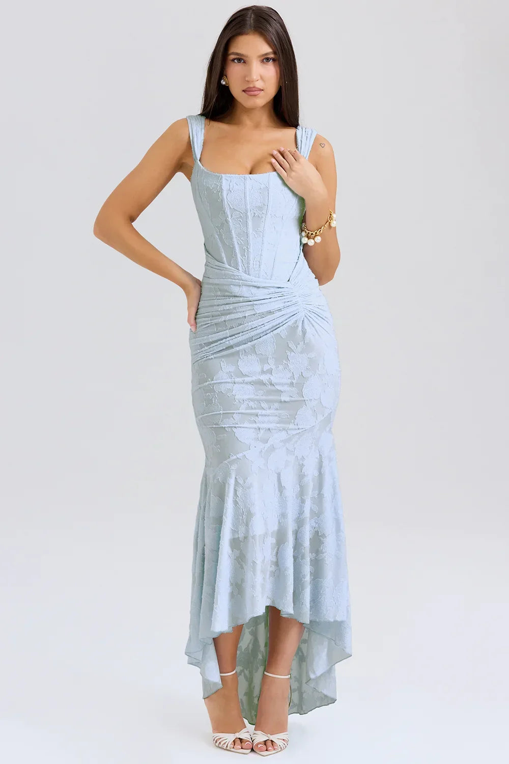 Candida Corset Maxi Dress
