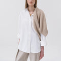 Neravie Oversized Button Front Shirt