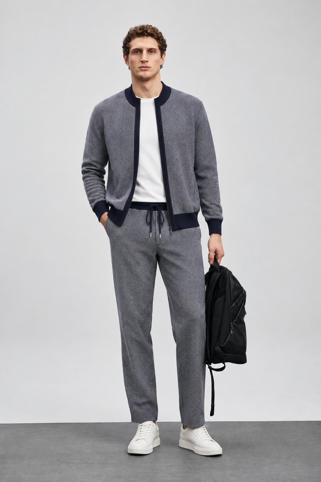 Merino Wool Navy Set