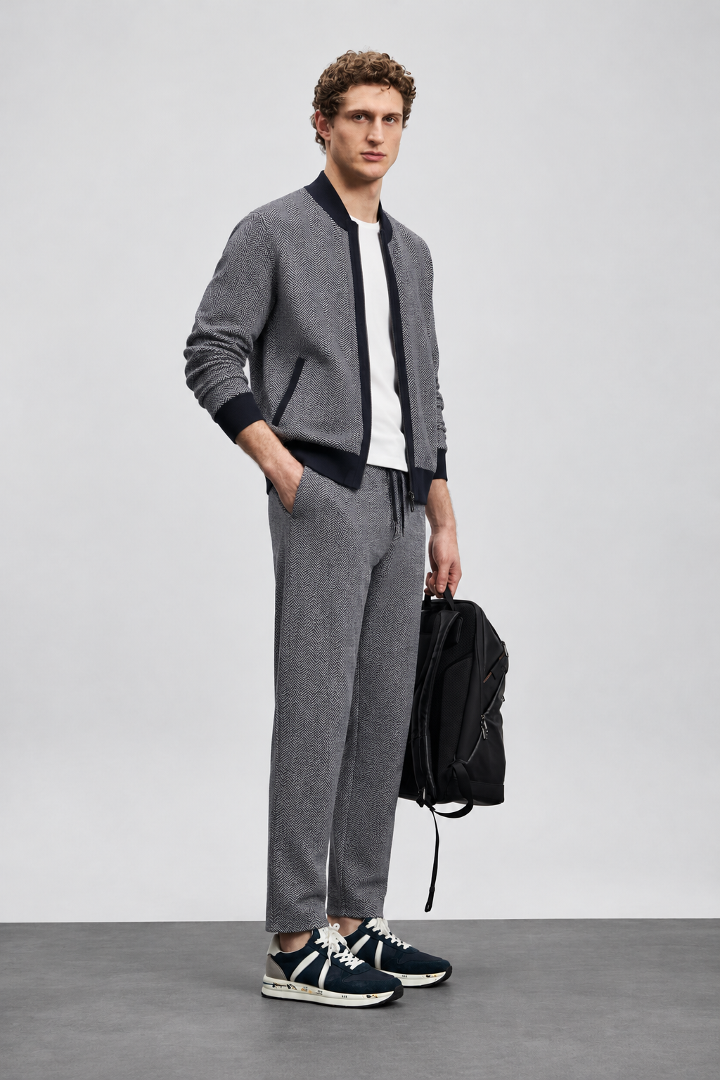 Merino Wool Navy Set