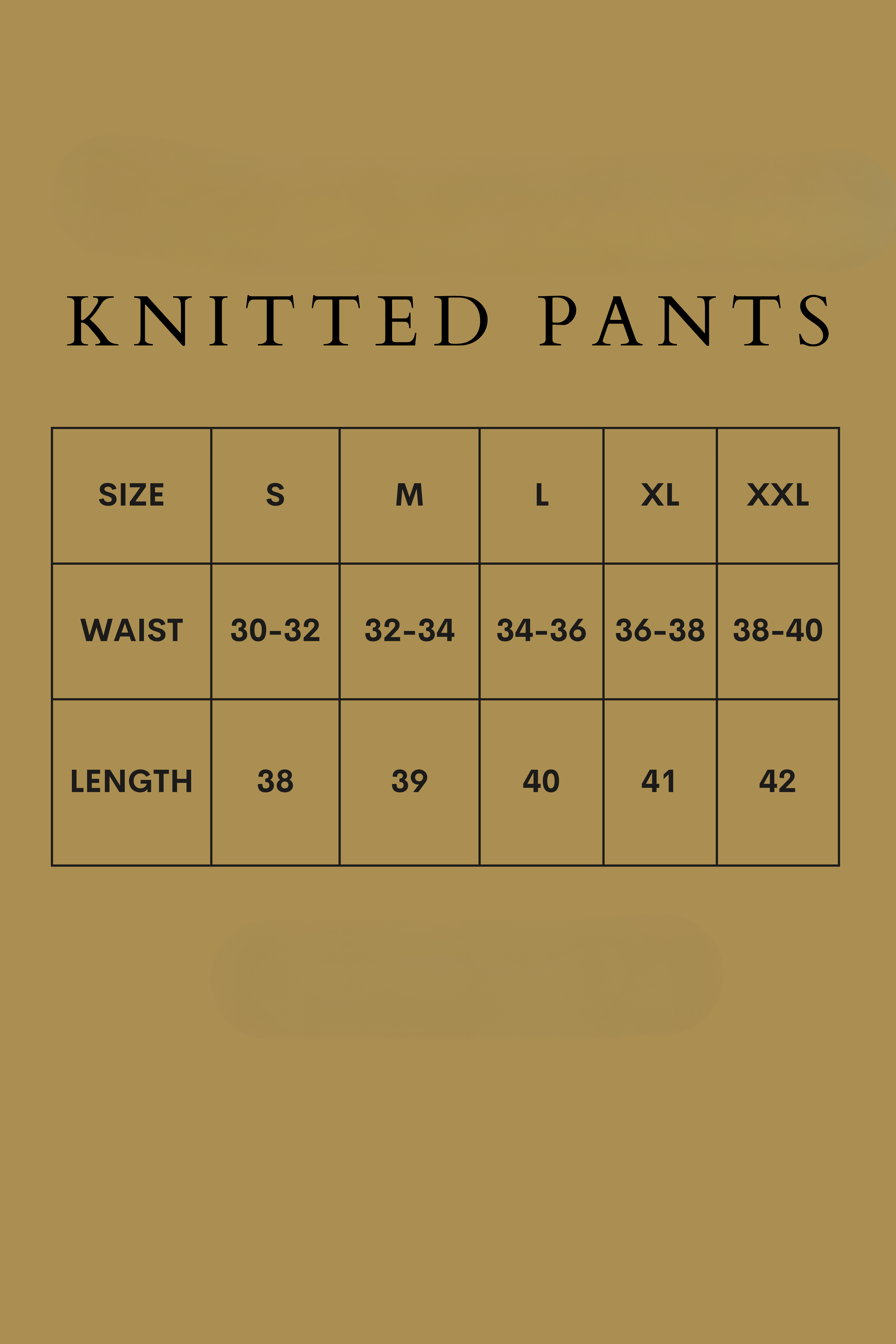 Denim Blue Stapered Knitted Pants