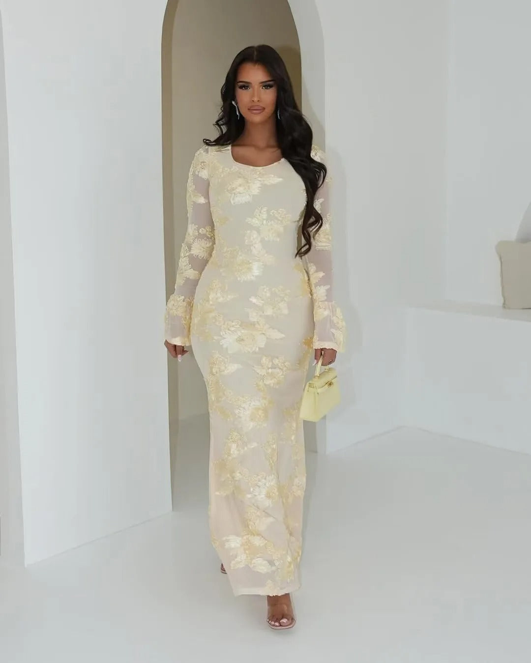 Lola Floral Garden Party Maxi Gown