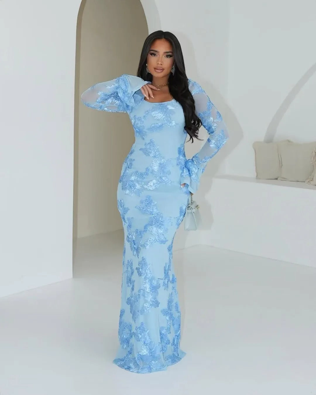 Lola Floral Garden Party Maxi Gown