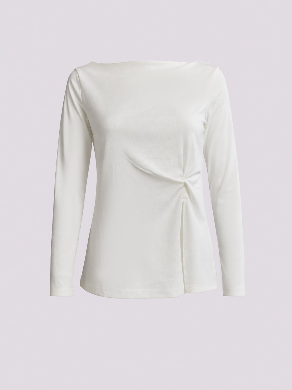 White Side-Twist Tee